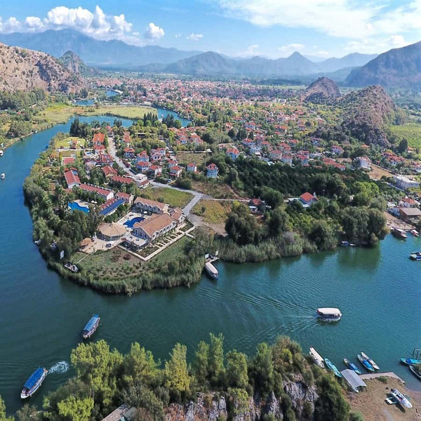 Fethiye Dalyan Cruise, Turtle Beach & Mud Baths with Lunch & Roundtrip Transfer