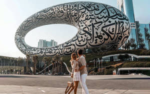 Det ikoniske Museum of the Future i Dubai