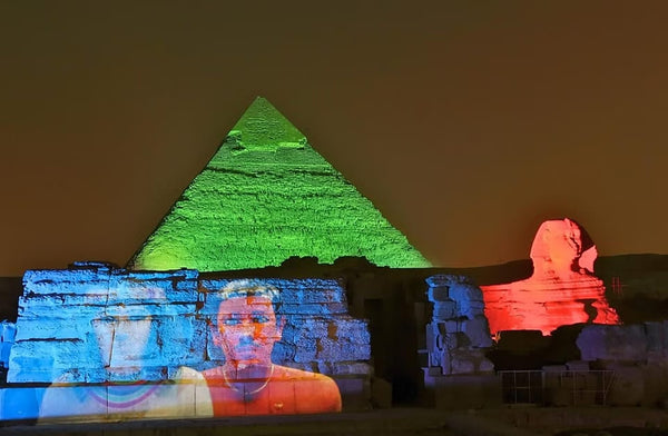 Cairo Giza Pyramids Sound & Light Show with Private Transfer