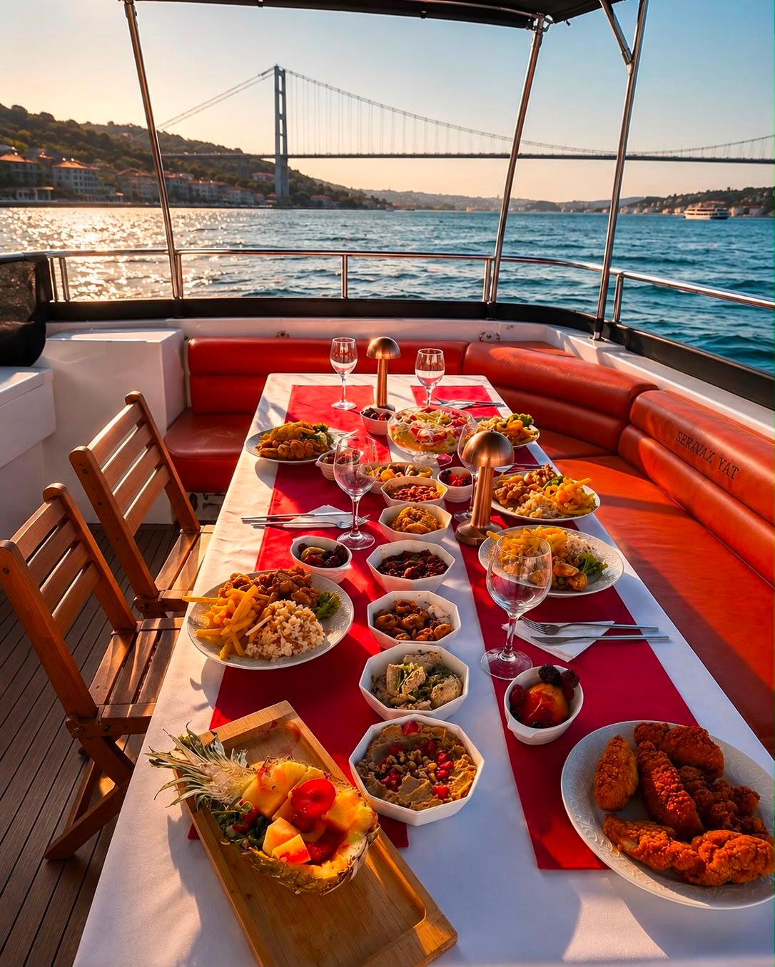 Istanbul: Bosphorus Yacht Cruise with Turkish Breakfast - photo 3