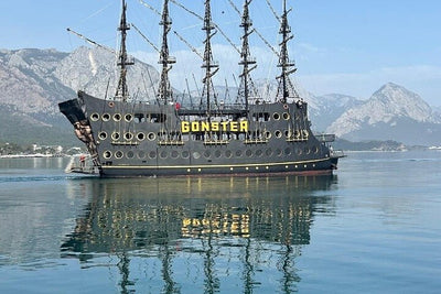 Gonster Pirate Boat Tour with Lunch, & Transfer from Kemer