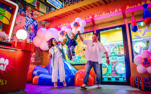 Rodzina w House of Hype Dubai