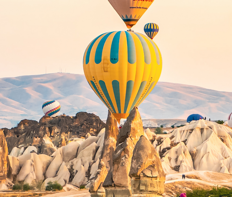Kappadokien: Heißluftballonflug über das Soğanlı Valley