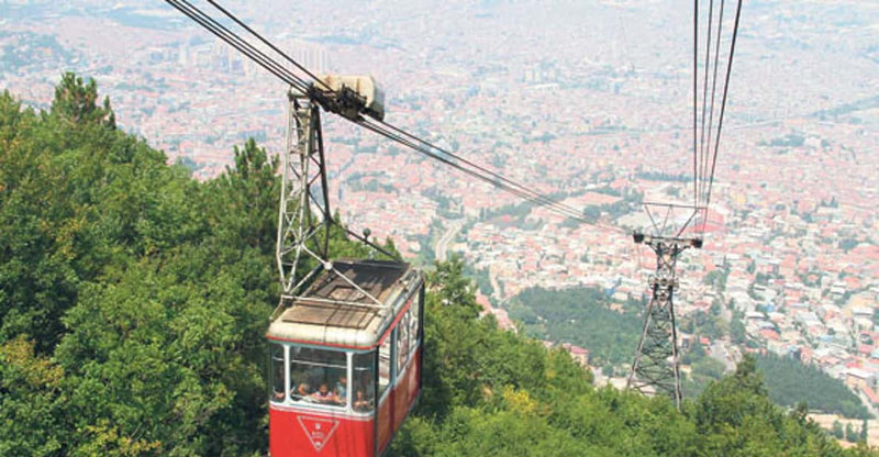 Daily Green Bursa Tour with Cable Car Ride