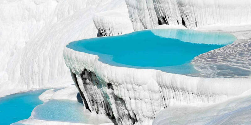 Heldags Pamukkale-kulturudflugt inkl. entré til Pamukkale