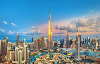 Dubai skyline & Burj Khalifa