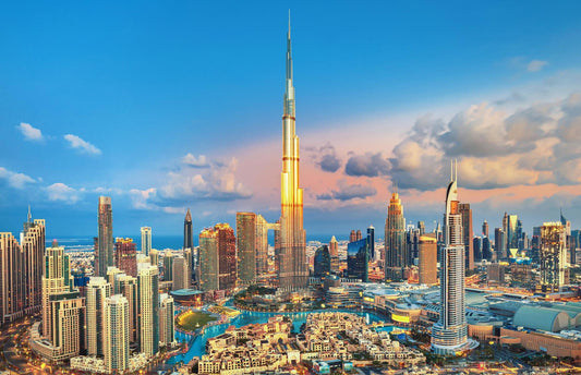 Dubai skyline & Burj Khalifa