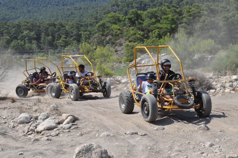 Guests enjoying buggy safari