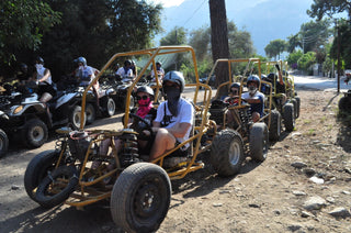 Guests enjoying buggy safari