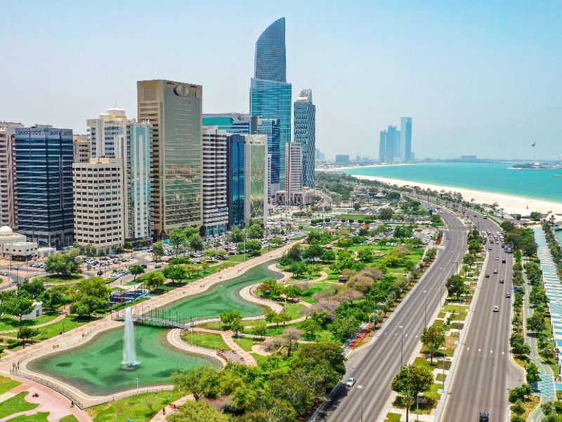Coastline of UAE