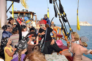 Alanya Neptun Boat with Soft Drinks, Lunch & Transfer