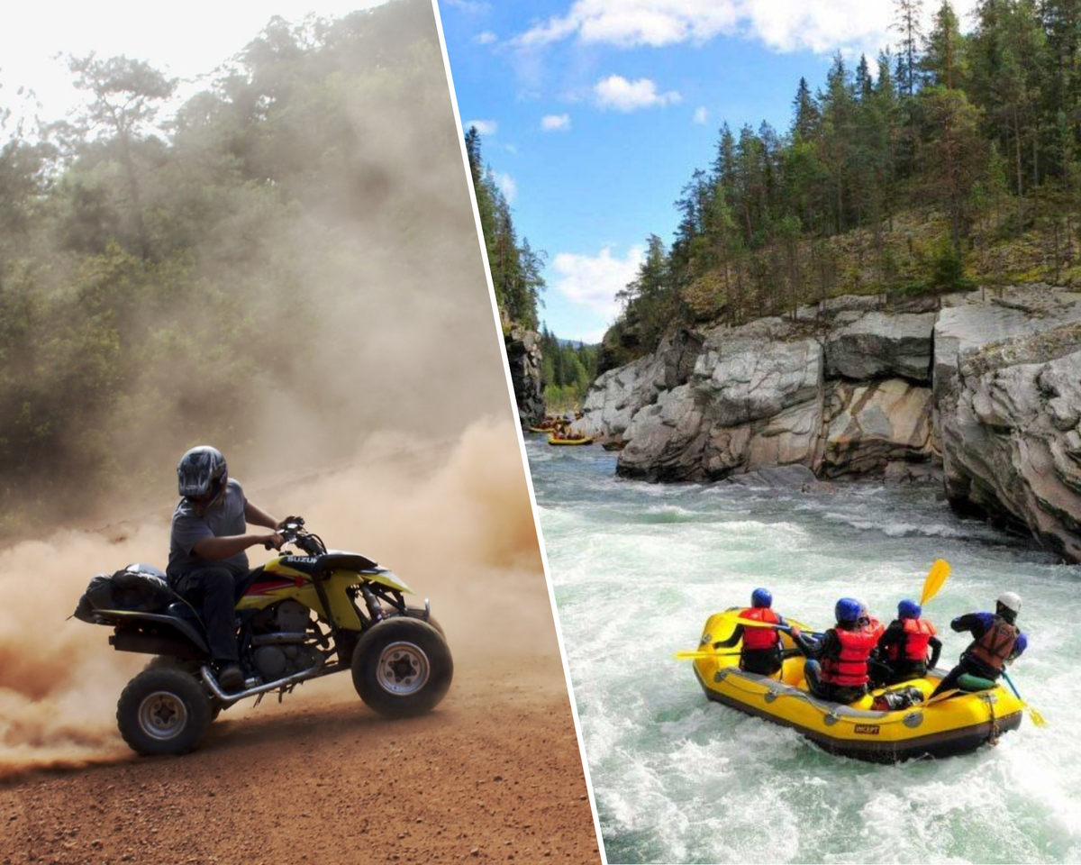 Alanya River Rafting & Quad Safari Combo Tour 