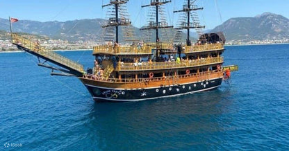 Antalya Duden Waterfall Pirate Boat