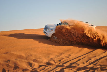 Dubai Caravanserai 5-Star Buffet Dinner, Desert Safari, Dune Bashing, Camel Riding, & Entertainment With Private Car