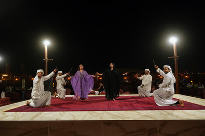 Cultureal Emirati Dance at Premium Desert Safari Camp