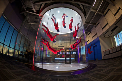 People in IFly Indoor Skydive Dubai
