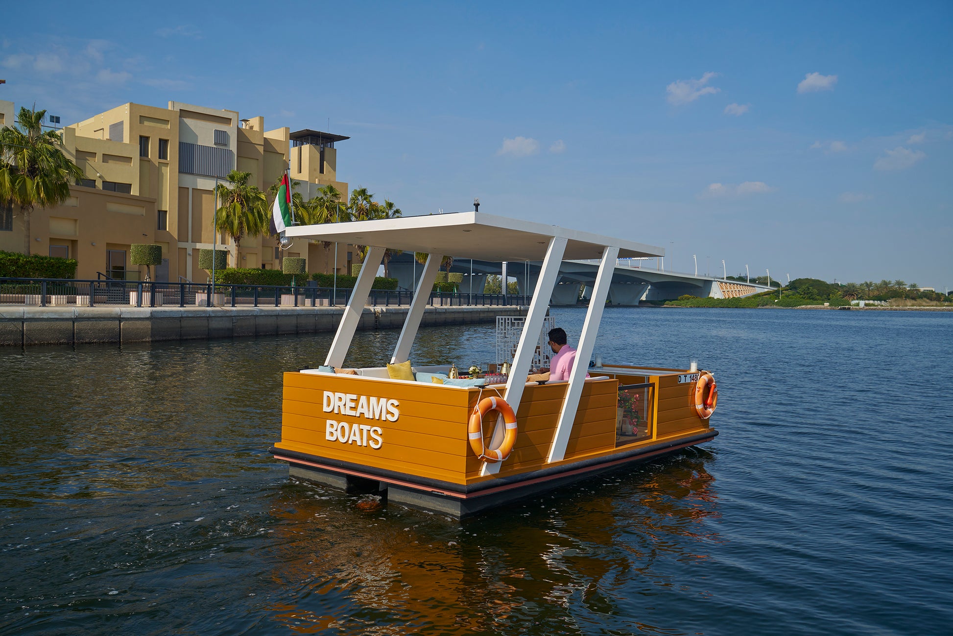 Dubai Dream Boats Floating Cafe