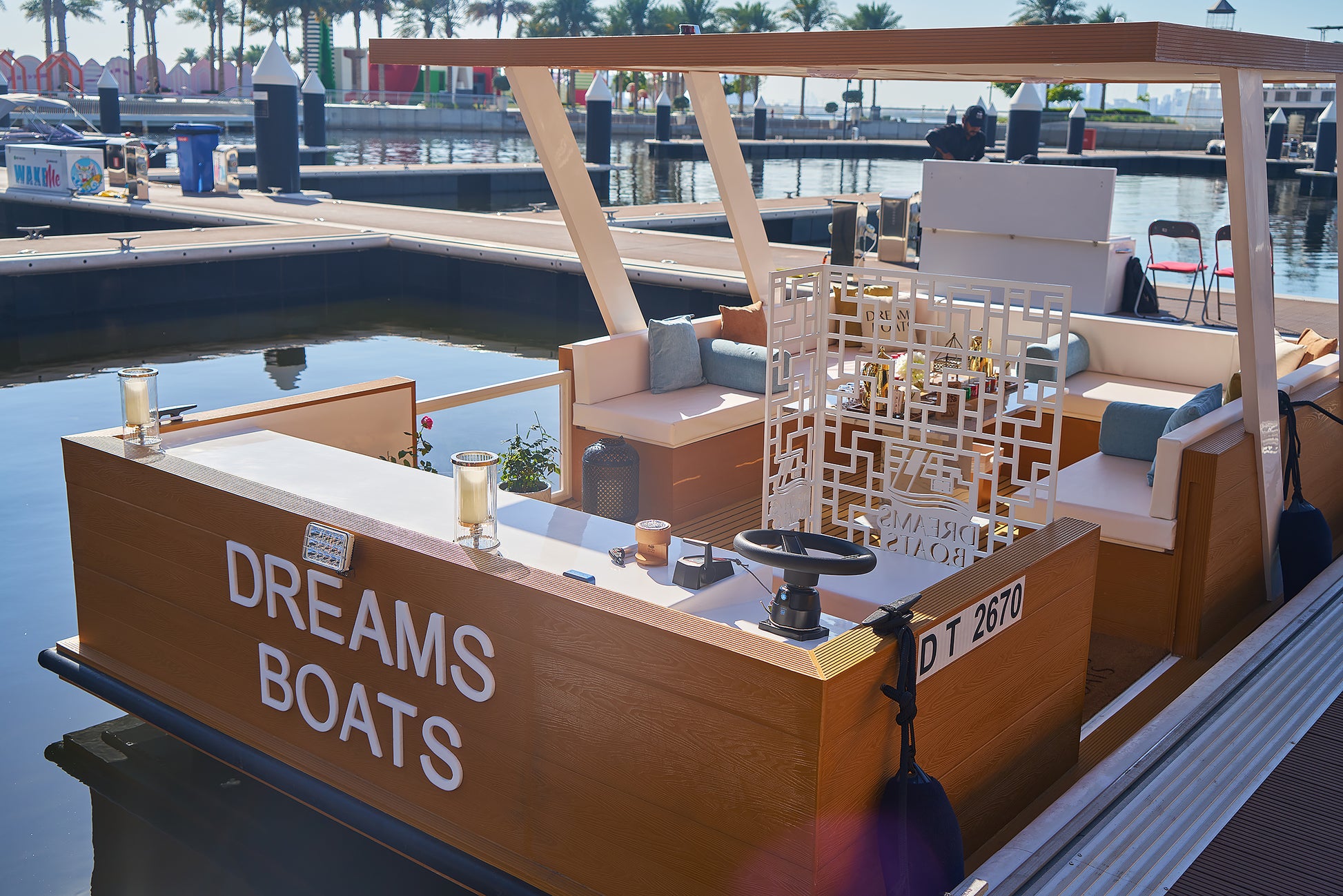 Dubai Dream Boats Floating Cafe