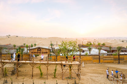 Dubai Premium Red Dune Desert Safari, Camel Ride in Al Khayma Camp with 3-Cuisine Dinner - Tripventura