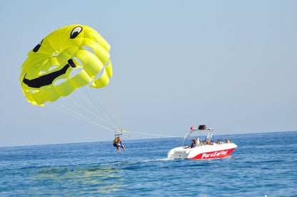 Couple Parasailing 
