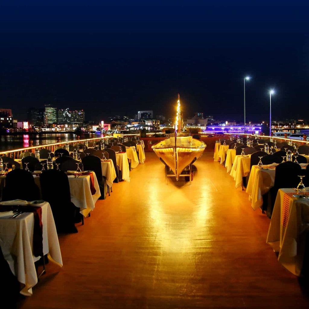 Dinner in Dubai Dhow Cruise