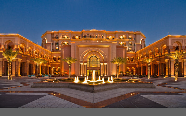 Emirates Palace in Abu Dhabi