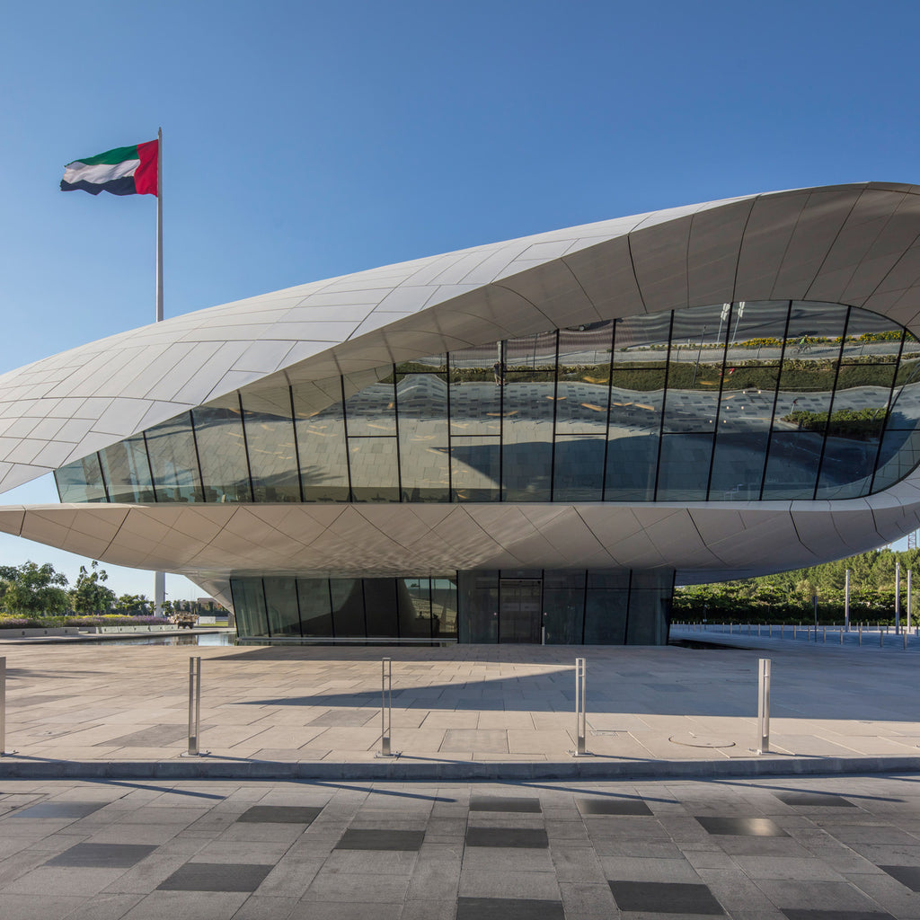 Etihad Museum in Dubai, United Arab Emirates. 
