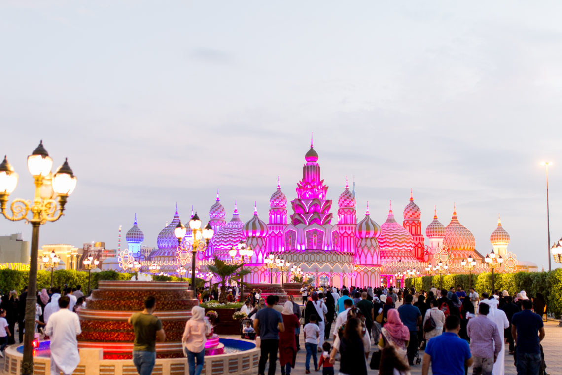 Dubai Combo: Global Village with Miracle Garden Tickets - Tripventura