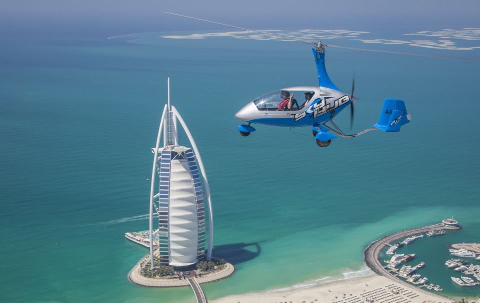 Dubai Private Gyrocopter Flight 20 Minutes Tour