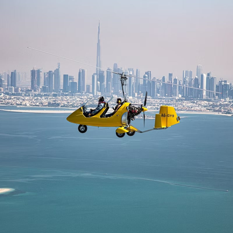 Dubai Private Gyrocopter Flight 20 Minutes Tour