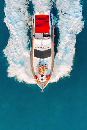 Alanya — Cleopatras luksus-yachtudlejning