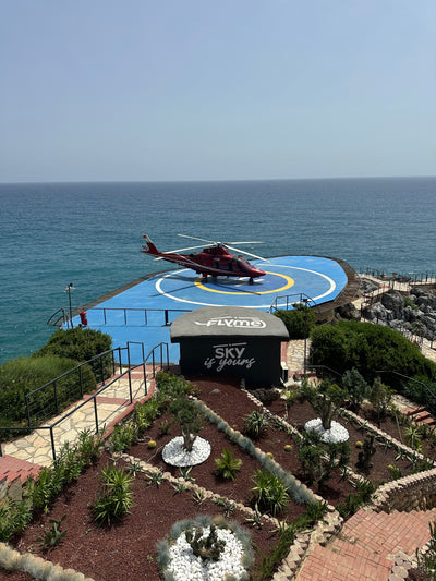 15 minutters helikoptertur i byen Alanya