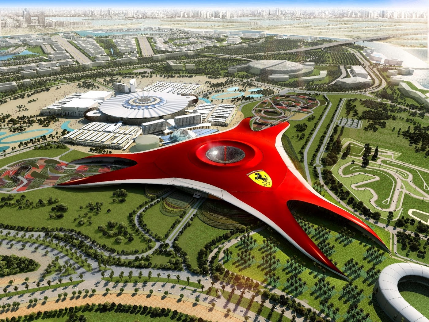 Ferrari World Abu Dhabi, Birleşik Arap Emirlikleri'nin Yas Adası'nda bulunan kapalı bir tema parkıdır.