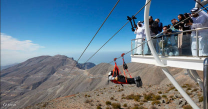 Jebel Jais zipline World's Longest zipline Experience from Dubai