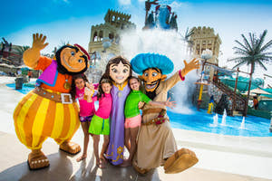 Kids in Warner Bros, Abu Dhabi