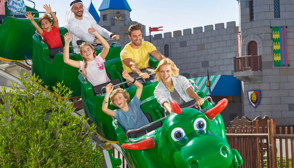 Dragon's Apprentice ride at LEGOLAND Dubai