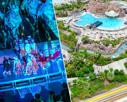 Full-Day Land of Legends Themepark Ticket & Night Show with Transfer from Belek