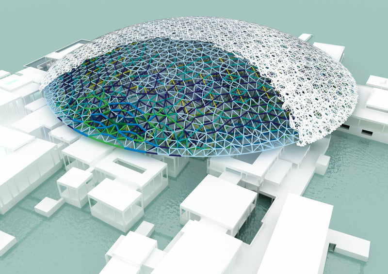 Louvre Müzesi Yapısı, Abu Dabi