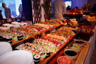 lavish buffet spread