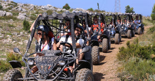 Guests enjoying buggy safari