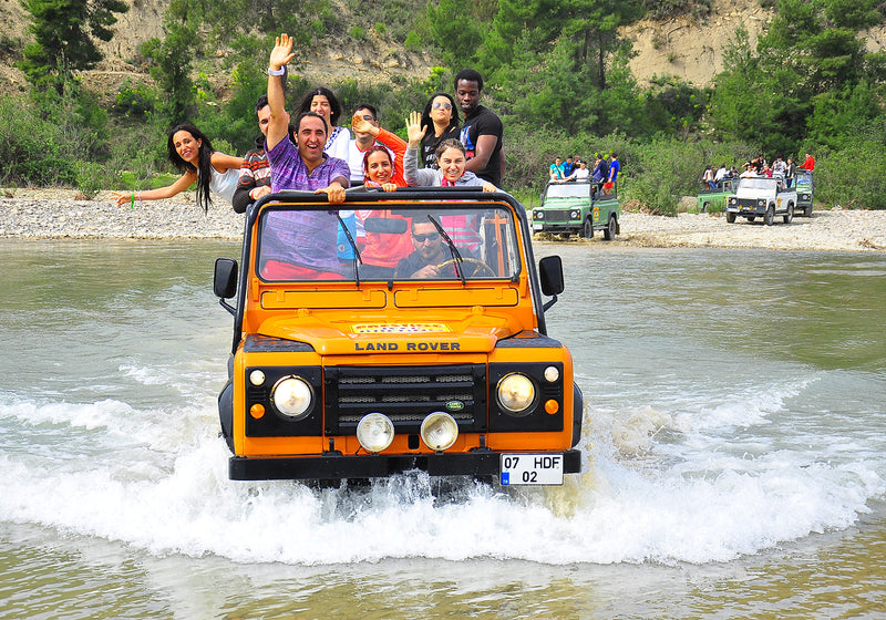 Antalya Jeep Safari Tour with Off-Road, BBQ Lunch & Transfer