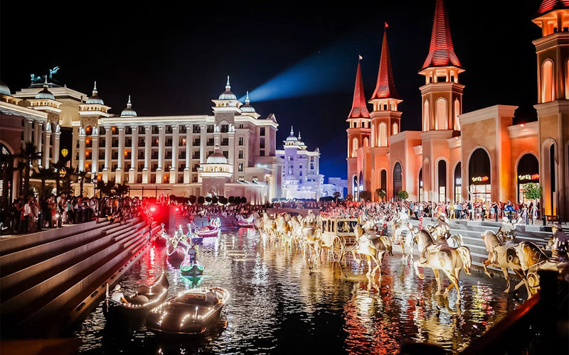 Land of Legends Night Show with Transfer
