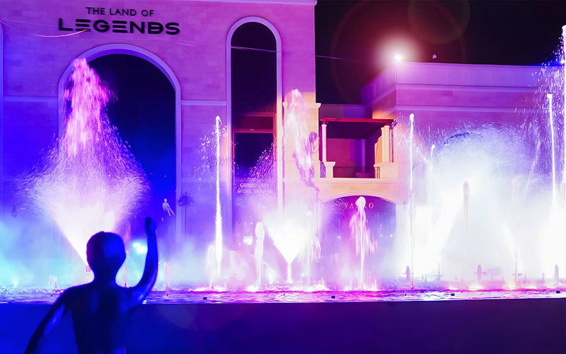 Land of Legends Night Show with Transfer