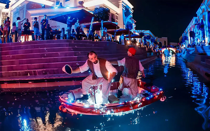 Land of Legends Night Show with Transfer