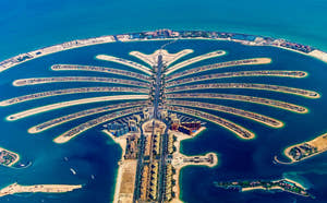 Billetter til The View at The Palm Jumeirah i Dubai - storslået 360-graders panorama over den ikoniske Palm Jumeirah, Den Arabiske Golf og omegn - Tripventura