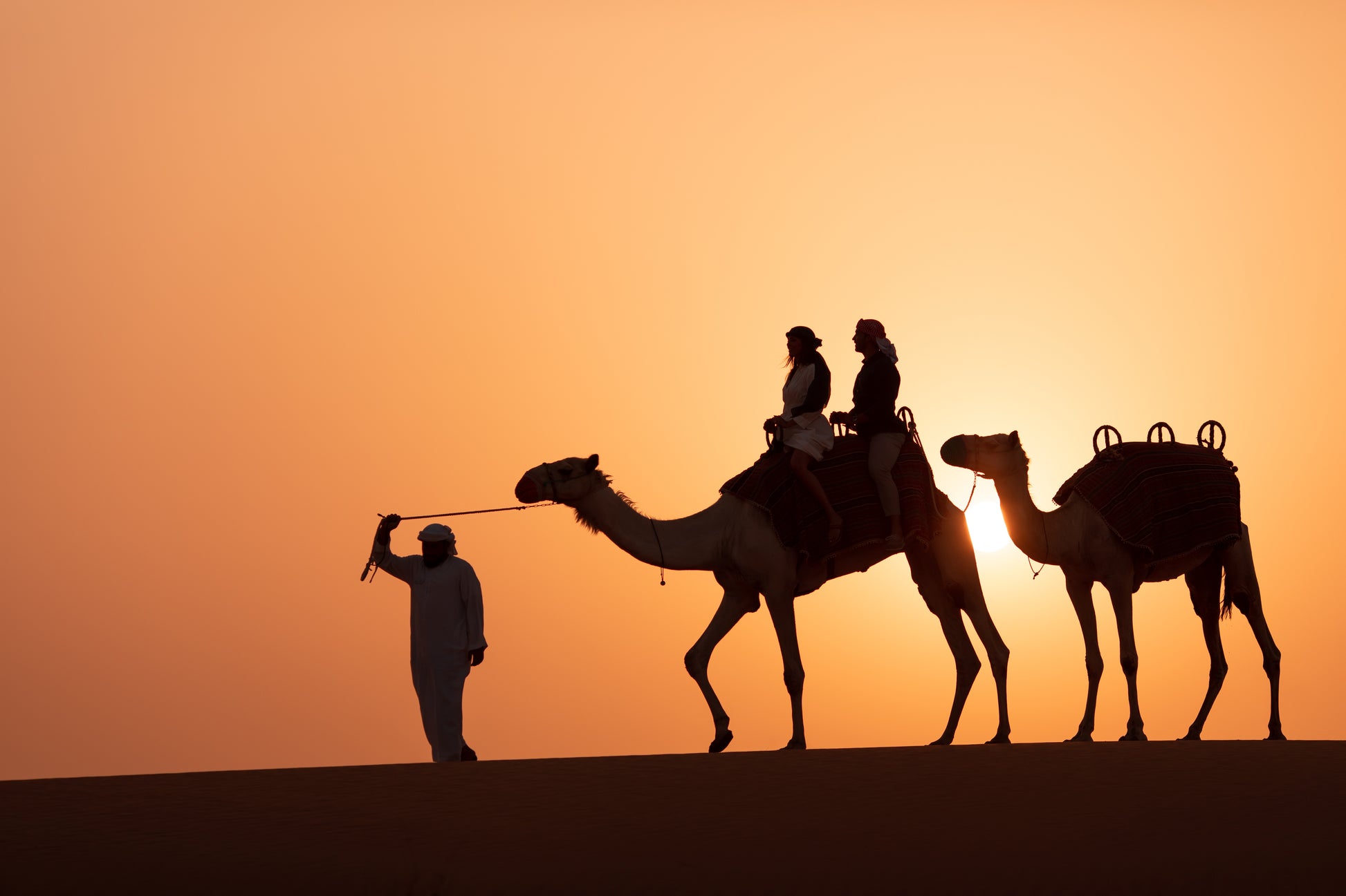 Dubai Evening Platinum Desert Safari in Private Land Rover Defender