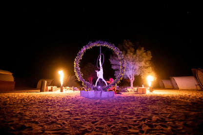 Dubai Evening Platinum Desert Safari in Private Land Rover Defender