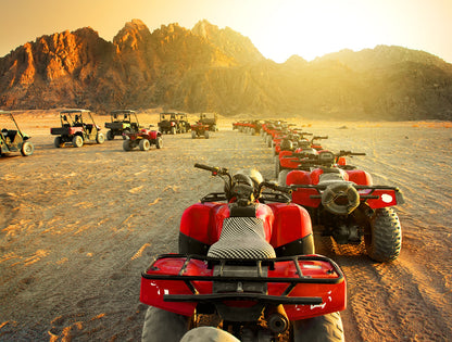 Sharm El Sheikh Quad Bike Safari med beduinmiddag og show