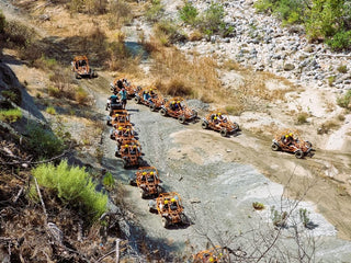 Guests enjoying buggy safari