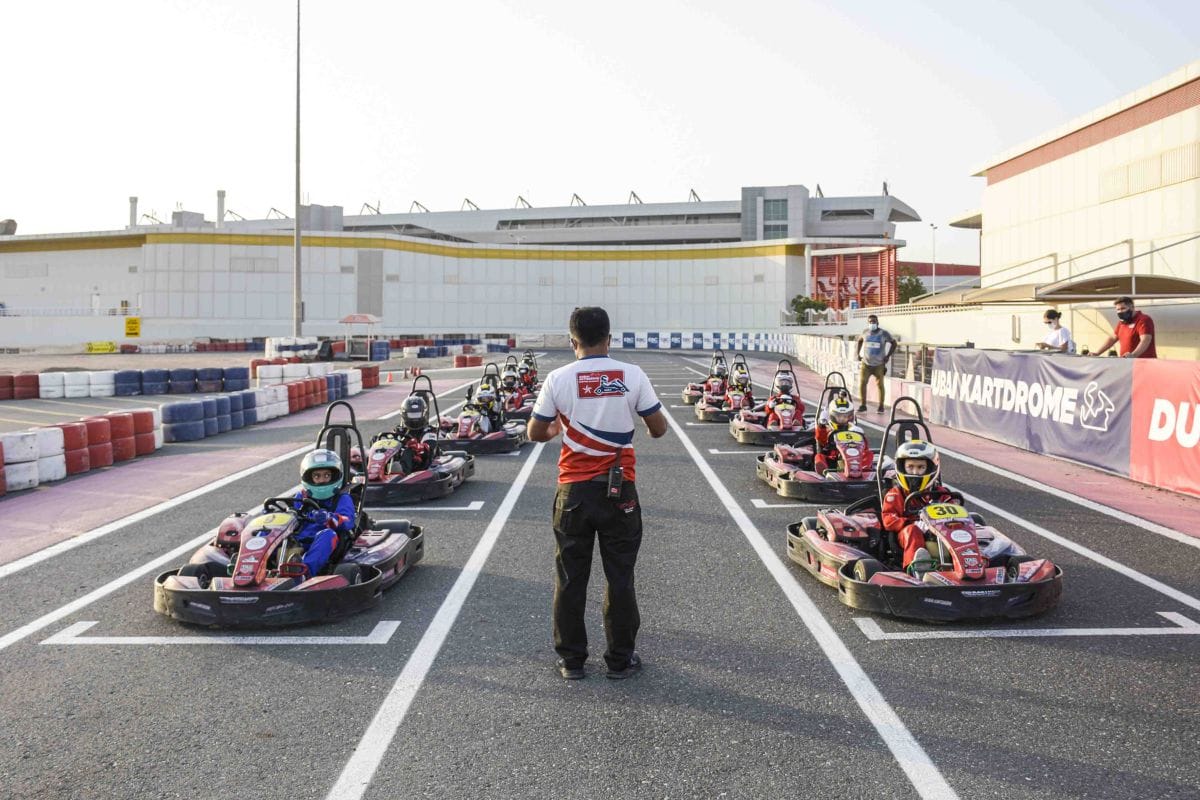 Dubai Autodrome Outdoor Kartdrome Racetrack